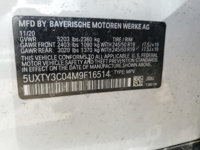 2021 BMW X3 SDRIVE30I