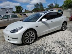 Salvage cars for sale from Copart Opa Locka, FL: 2019 Tesla Model 3