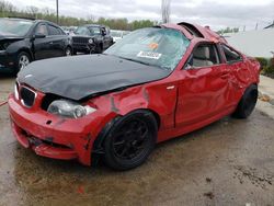 BMW 1 Series salvage cars for sale: 2008 BMW 135 I