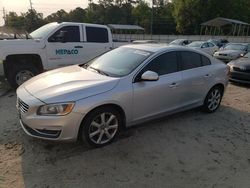 Salvage cars for sale from Copart Savannah, GA: 2016 Volvo S60 Premier