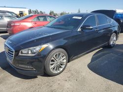 Salvage cars for sale from Copart Rancho Cucamonga, CA: 2017 Genesis G80 Base