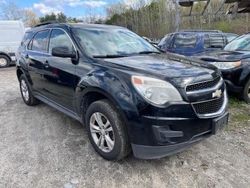Salvage cars for sale at North Billerica, MA auction: 2011 Chevrolet Equinox LT