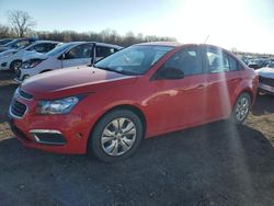 Salvage Cars with No Bids Yet For Sale at auction: 2016 Chevrolet Cruze Limited LS