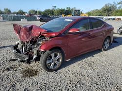 Salvage cars for sale at Riverview, FL auction: 2016 Hyundai Elantra SE