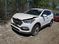 Salvage cars for sale at Cicero, IN auction: 2017 Hyundai Santa FE Sport