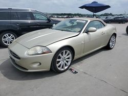 Salvage cars for sale at Grand Prairie, TX auction: 2007 Jaguar XK