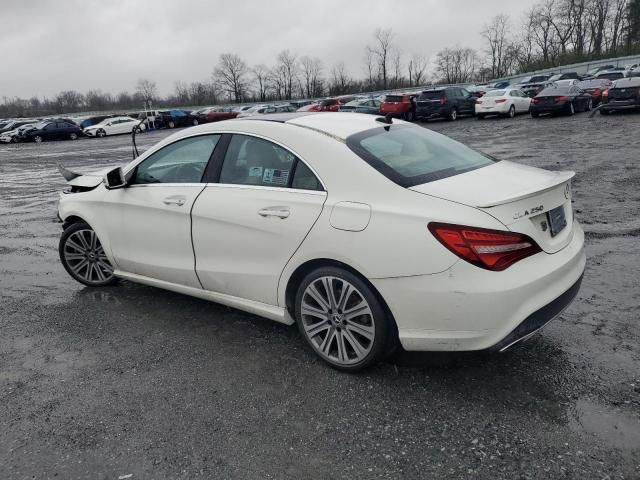 2018 Mercedes-Benz CLA 250 4matic