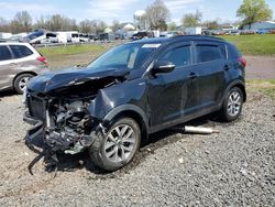 Salvage cars for sale at Hillsborough, NJ auction: 2014 KIA Sportage LX