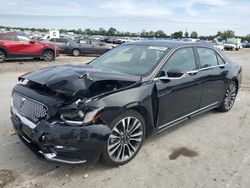 Lincoln Continental salvage cars for sale: 2019 Lincoln Continental Select