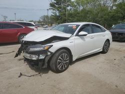 Salvage cars for sale at Lexington, KY auction: 2022 Honda Accord Hybrid EXL