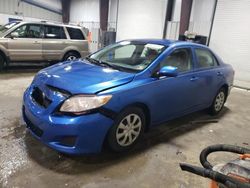 Vehiculos salvage en venta de Copart West Mifflin, PA: 2009 Toyota Corolla Base