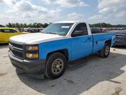 Salvage trucks for sale at Houston, TX auction: 2014 Chevrolet Silverado C1500