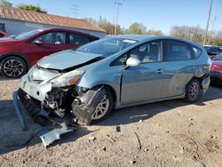 Salvage cars for sale from Copart Columbus, OH: 2014 Toyota Prius V