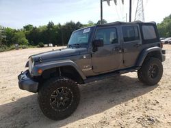 Salvage cars for sale at China Grove, NC auction: 2017 Jeep Wrangler Unlimited Sahara