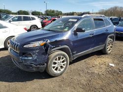 Salvage cars for sale at East Granby, CT auction: 2015 Jeep Cherokee Latitude