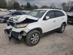 Salvage cars for sale from Copart Madisonville, TN: 2011 KIA Sorento Base