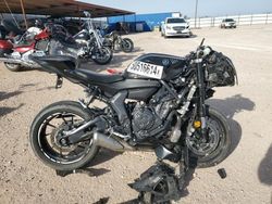 Salvage cars for sale from Copart Andrews, TX: 2023 Yamaha YZFR7