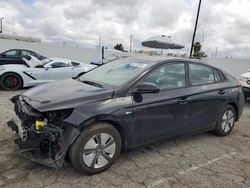 Salvage cars for sale from Copart Van Nuys, CA: 2019 Hyundai Ioniq Blue