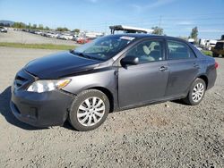 Salvage cars for sale at Eugene, OR auction: 2012 Toyota Corolla Base