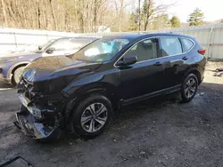 Salvage cars for sale from Copart Center Rutland, VT: 2017 Honda CR-V LX