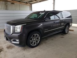 Salvage cars for sale from Copart Grand Prairie, TX: 2015 GMC Yukon XL Denali