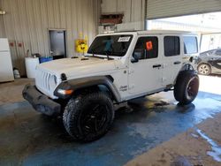 Salvage cars for sale at New Orleans, LA auction: 2021 Jeep Wrangler Unlimited Sport