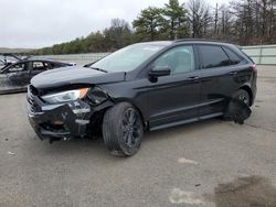 Salvage cars for sale at Brookhaven, NY auction: 2022 Ford Edge SE