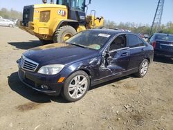 Mercedes-Benz salvage cars for sale: 2008 Mercedes-Benz C 300 4matic