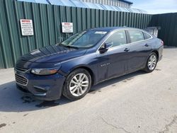 Salvage cars for sale from Copart Finksburg, MD: 2018 Chevrolet Malibu Hybrid