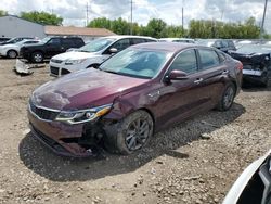 Vehiculos salvage en venta de Copart Columbus, OH: 2020 KIA Optima LX