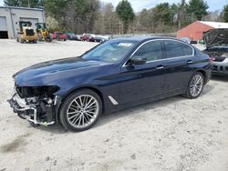 Salvage cars for sale from Copart Mendon, MA: 2017 BMW 530 XI