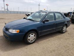 Salvage cars for sale at Greenwood, NE auction: 1998 Toyota Corolla VE