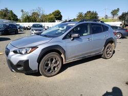 Salvage cars for sale at Vallejo, CA auction: 2022 Subaru Crosstrek Sport