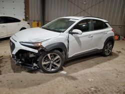 Salvage cars for sale from Copart West Mifflin, PA: 2021 Hyundai Kona Ultimate