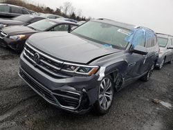 Salvage cars for sale at New Britain, CT auction: 2023 Volkswagen Atlas SEL Premium R-Line