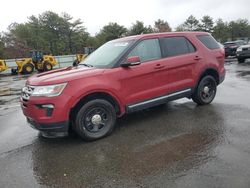 Salvage cars for sale from Copart Brookhaven, NY: 2018 Ford Explorer XLT