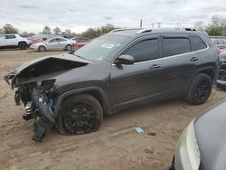 Salvage cars for sale from Copart Hillsborough, NJ: 2016 Jeep Cherokee Latitude