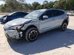 Subaru salvage cars for sale: 2021 Subaru Crosstrek Premium