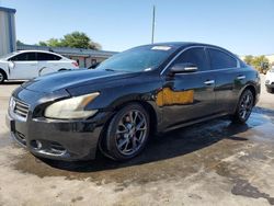 Salvage cars for sale at Orlando, FL auction: 2012 Nissan Maxima S