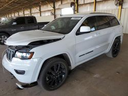 Salvage cars for sale at Phoenix, AZ auction: 2017 Jeep Grand Cherokee Laredo