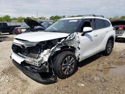 Vehiculos salvage en venta de Copart Louisville, KY: 2022 Toyota Highlander XLE