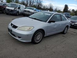 Honda Civic LX Vehiculos salvage en venta: 2005 Honda Civic LX