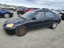 Salvage cars for sale from Copart Antelope, CA: 2001 Honda Civic LX