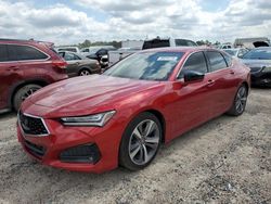 2021 Acura TLX Advance en venta en Houston, TX