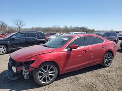 Salvage cars for sale from Copart Des Moines, IA: 2016 Mazda 6 Grand Touring