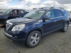 Salvage cars for sale from Copart Antelope, CA: 2012 GMC Acadia SLT-2