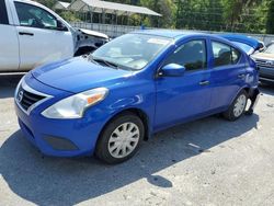 Vehiculos salvage en venta de Copart Savannah, GA: 2017 Nissan Versa S
