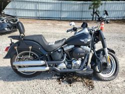 Salvage motorcycles for sale at Knightdale, NC auction: 2016 Harley-Davidson Flstfb Fatboy LO