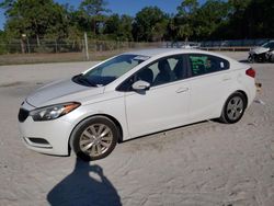 Salvage cars for sale at Fort Pierce, FL auction: 2016 KIA Forte LX