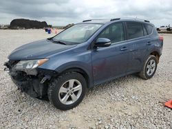 Salvage cars for sale from Copart New Braunfels, TX: 2013 Toyota Rav4 XLE